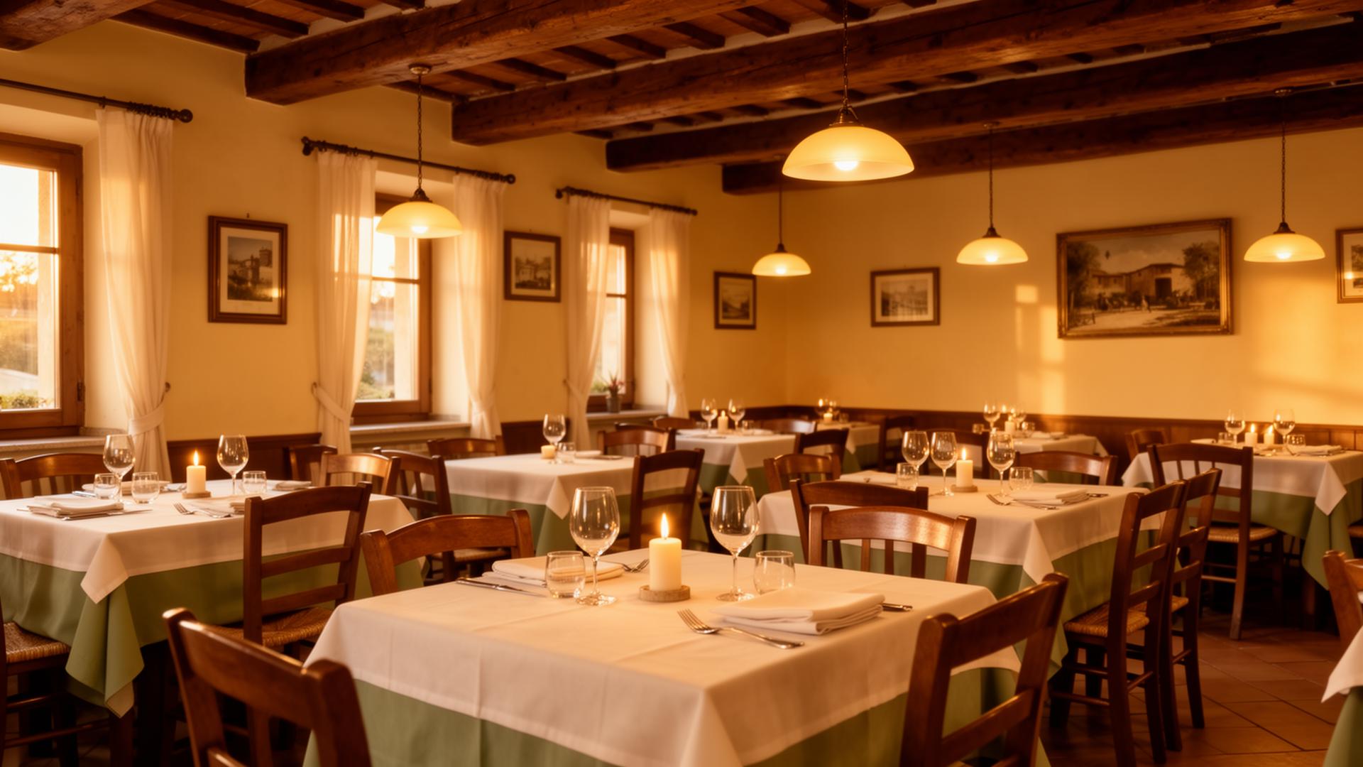 Sala del Ristorante Le Betulle a Rovigo